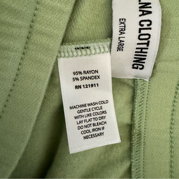 LNA Clothing NWOT Brushed Terry Sweat Jogger Pants - Picture 8 of 8